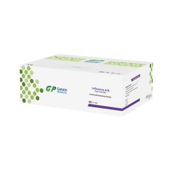 Hot Sale Getein Influenza a/B Fast Test Kit Immunofluorescence Assay Kit Price for Hospital