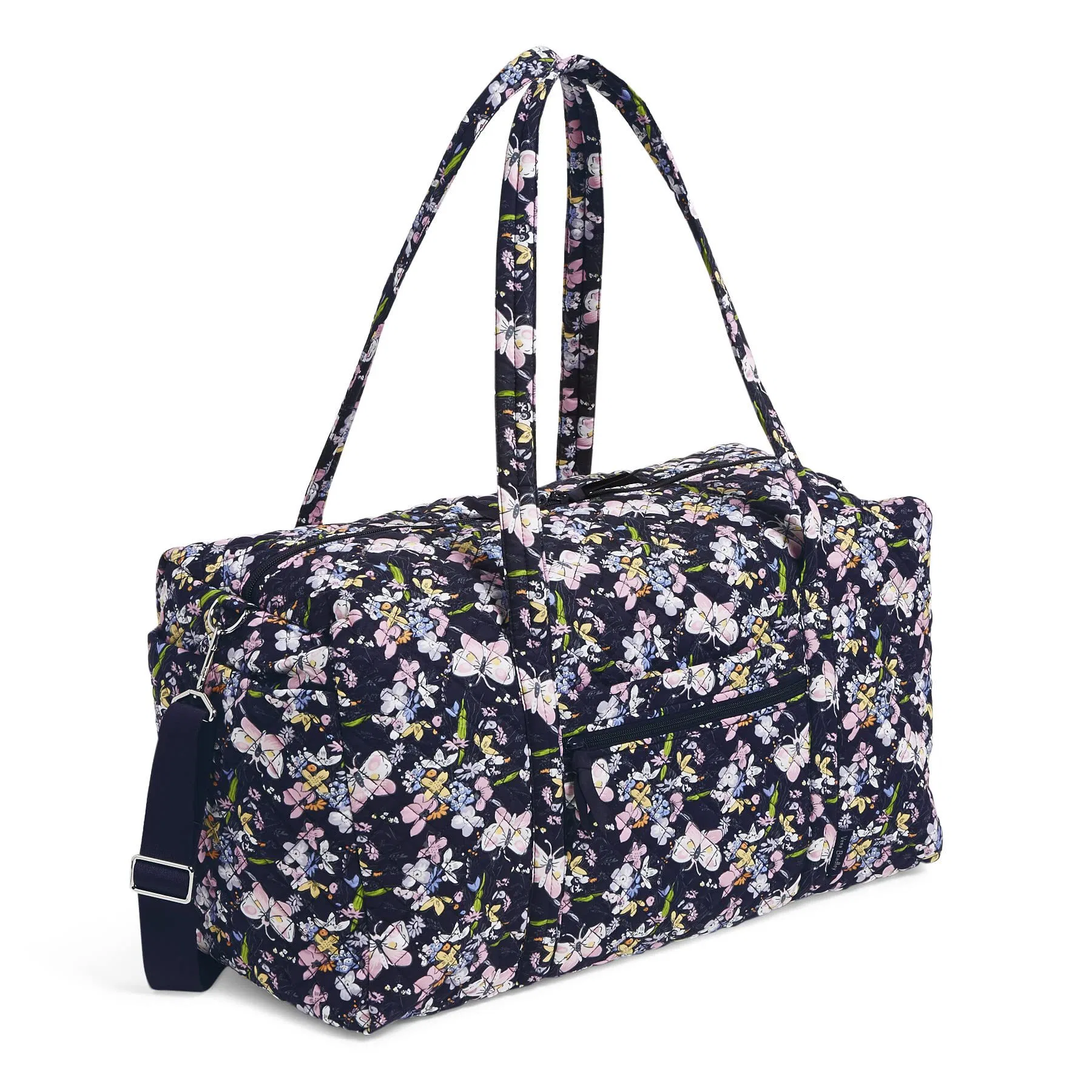 Vb Women's Cotton Handbag Shoulder Bag - Large Capacity Printed Travel Luggage