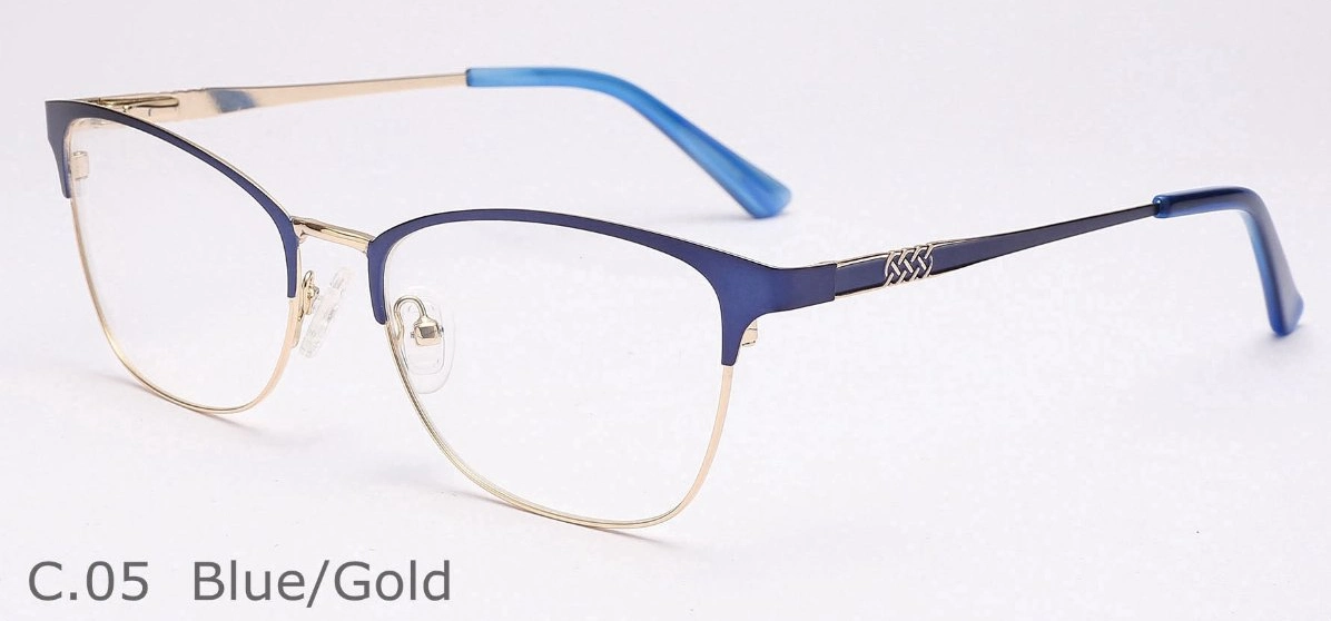 Customize High quality/High cost performance  Trendy Eyewear Acetate Metal Woman Optical Glasses Frames