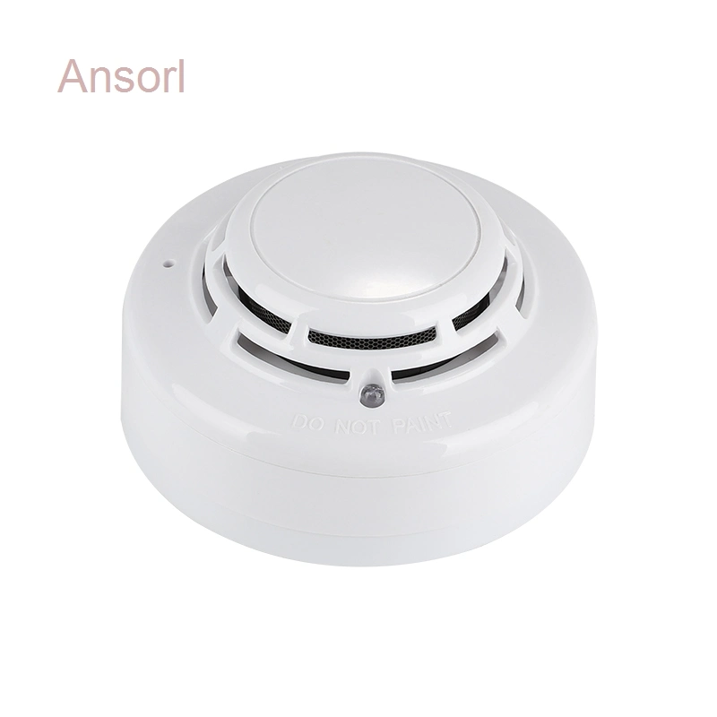 Wired Alarm System Photoelectric Smoke Detector Fire And Alarm System