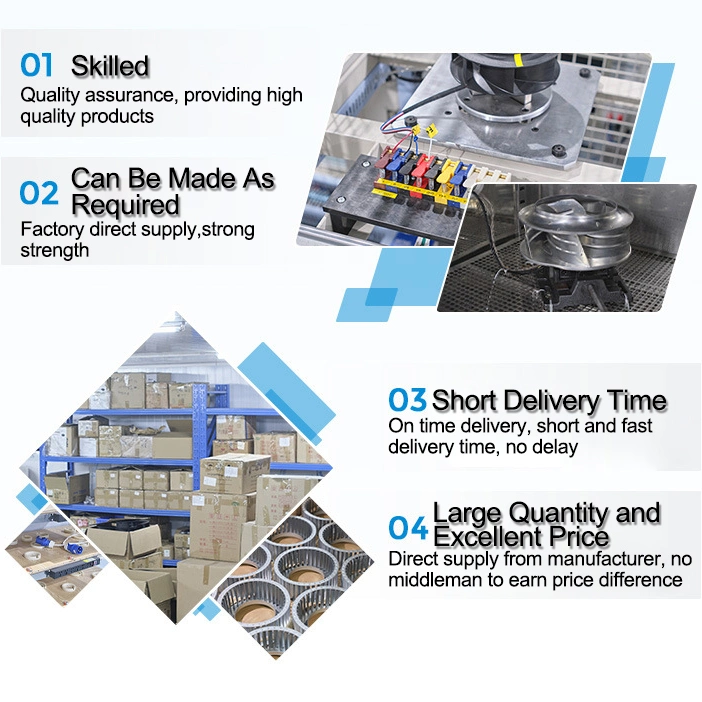 Магистральные радиальные центробежные вентиляторы с двойным впуском вперед для Осушитель воздуха в помещении