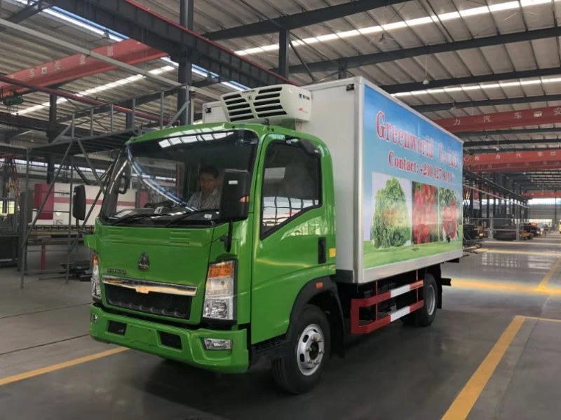 Sinotruk Vegetables and Food Transport Truck