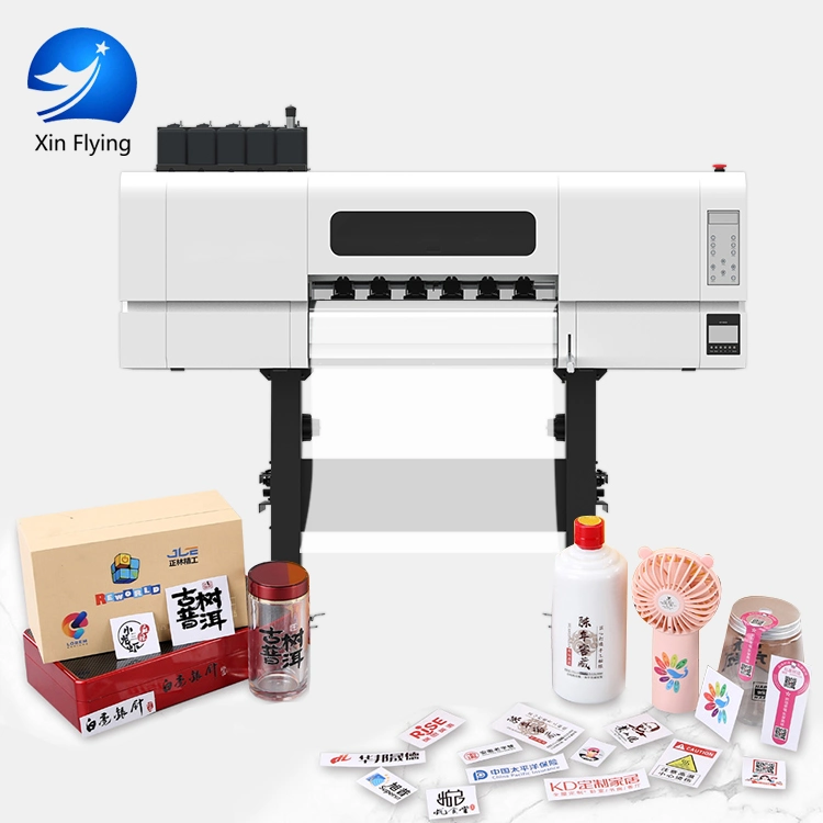 Roll to Roll UV-Dtf Printer Price 60cm Crystal Labels Printing Machine