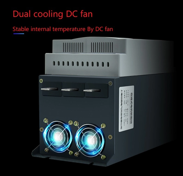 690V 400kw 800A Online Soft Starter with Dural Cooling DC Fan