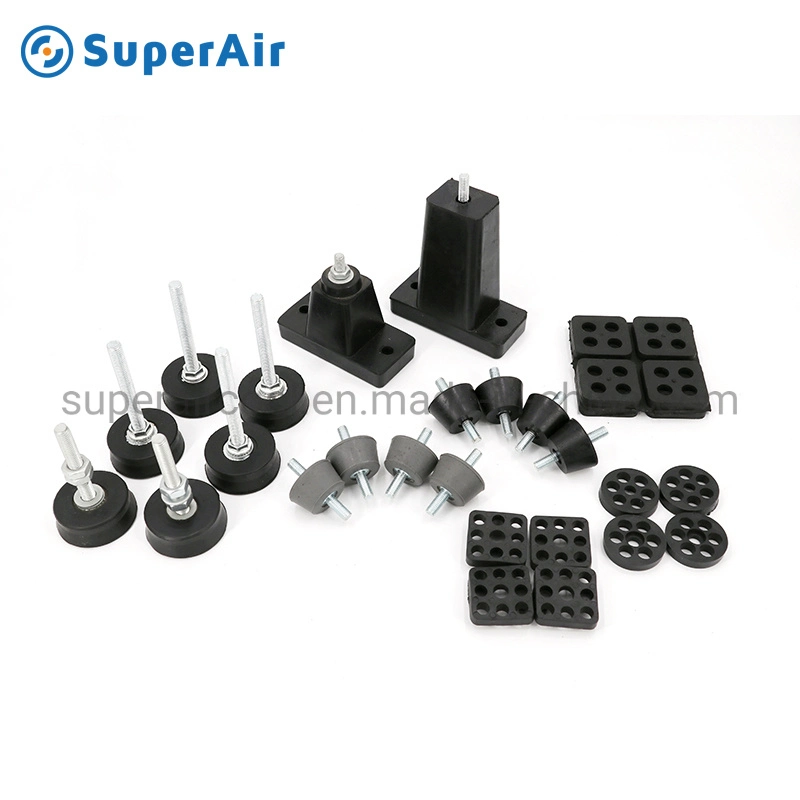 HVAC Installation Rubber Parts Building Material Natural Rubber Isolation Damper
