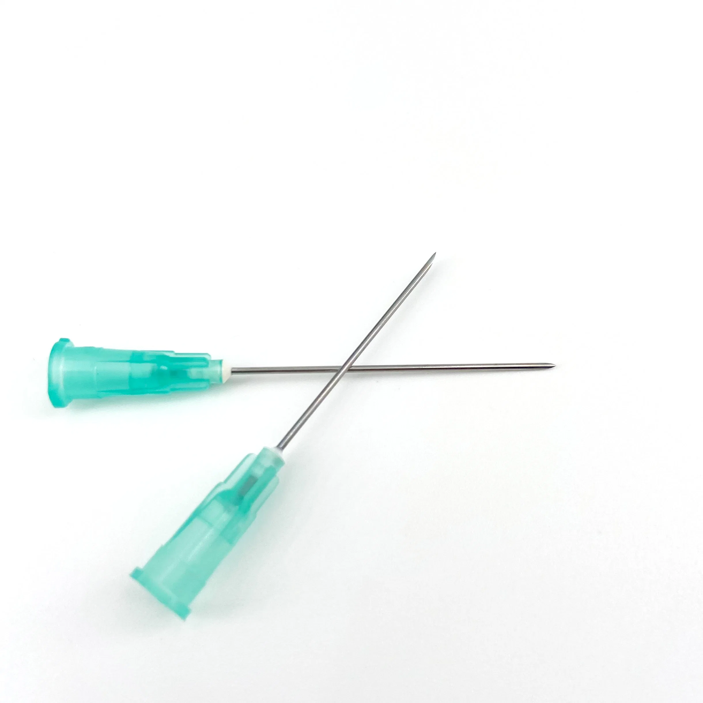 CE/ISO Approved Medical Grade PP Disposable Hypodermic Syringe Needle 21g