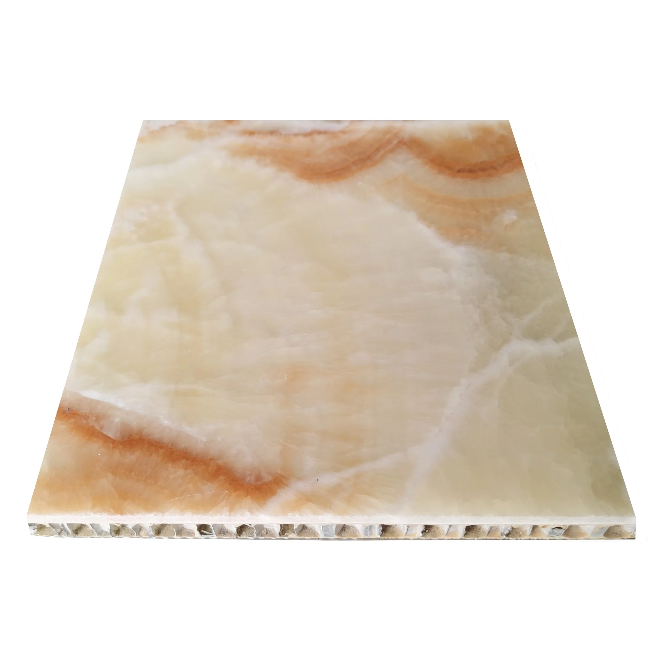 Pierre léger en aluminium laminé de marbre de panneaux MDF face Honeycomb