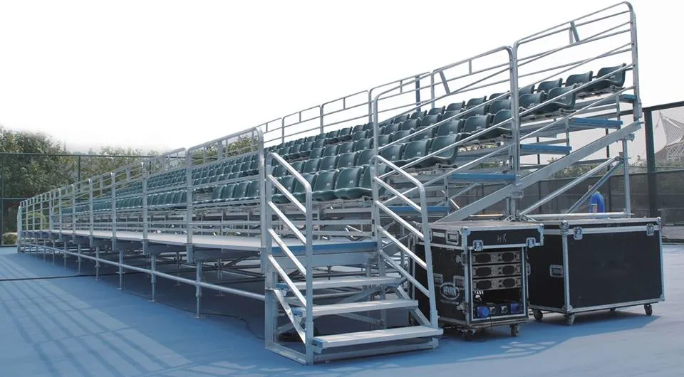 Jy-715 Factory Price Supply Steel Grandstand Sports Bleacher Plastic Seat