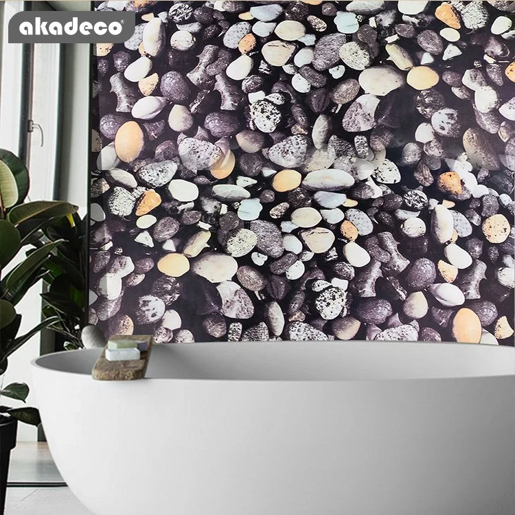 Akadeco Naturmaterial Produktion von 2D exquisiten Imitation Marmor Sticker Innendekoration Wasserdichtes Wandpapier