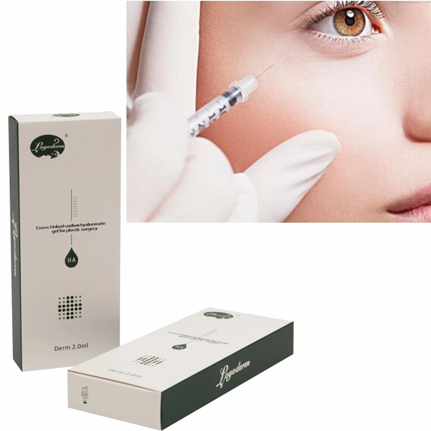 3ml Anti Aging Facial Dermal Filler China Manufacture Hyaluronic Acid Injection