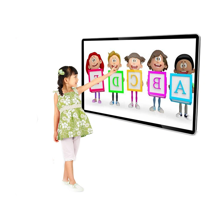 4K UHD 75 Inch Education Teaching LED Interactive Flat Panel Touch Screen Interactive Whiteboard