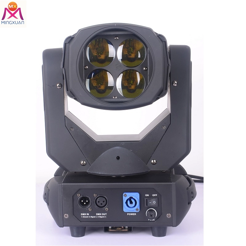 140W LED Beam Moving Head Light RGB Stage 4*25W Shaking Dye Lamp