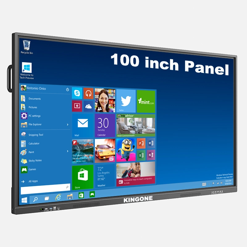 Inch Interactive Flat Panel Display Smart Board Wireless Interactive Screen Price