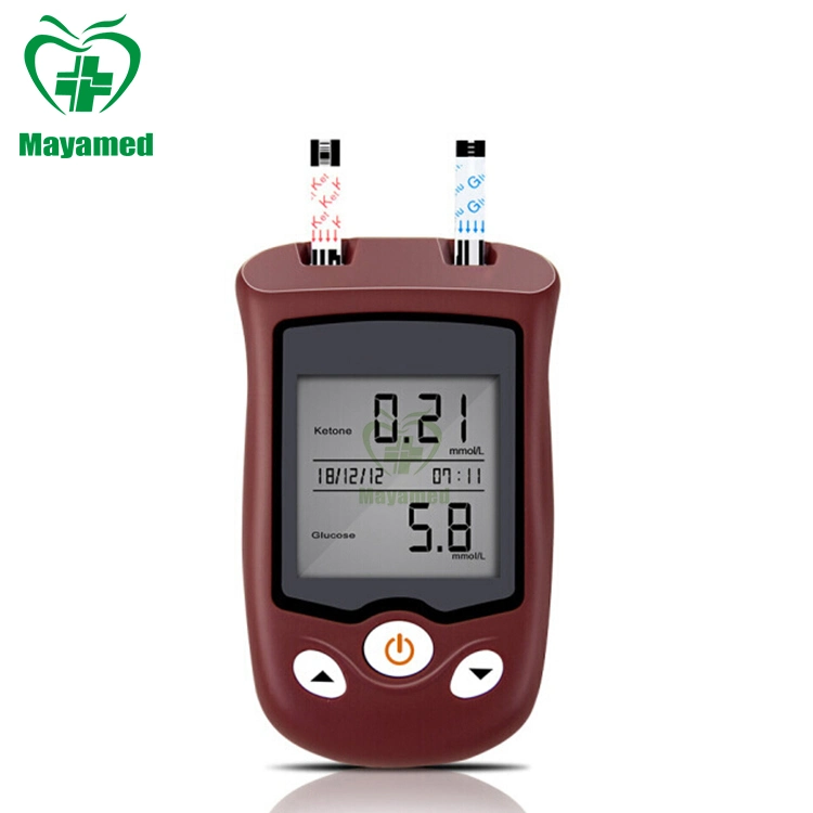 OEM Portable Digital LCD Display Test Paper Required Non-Invasive Blood Glucose Meter