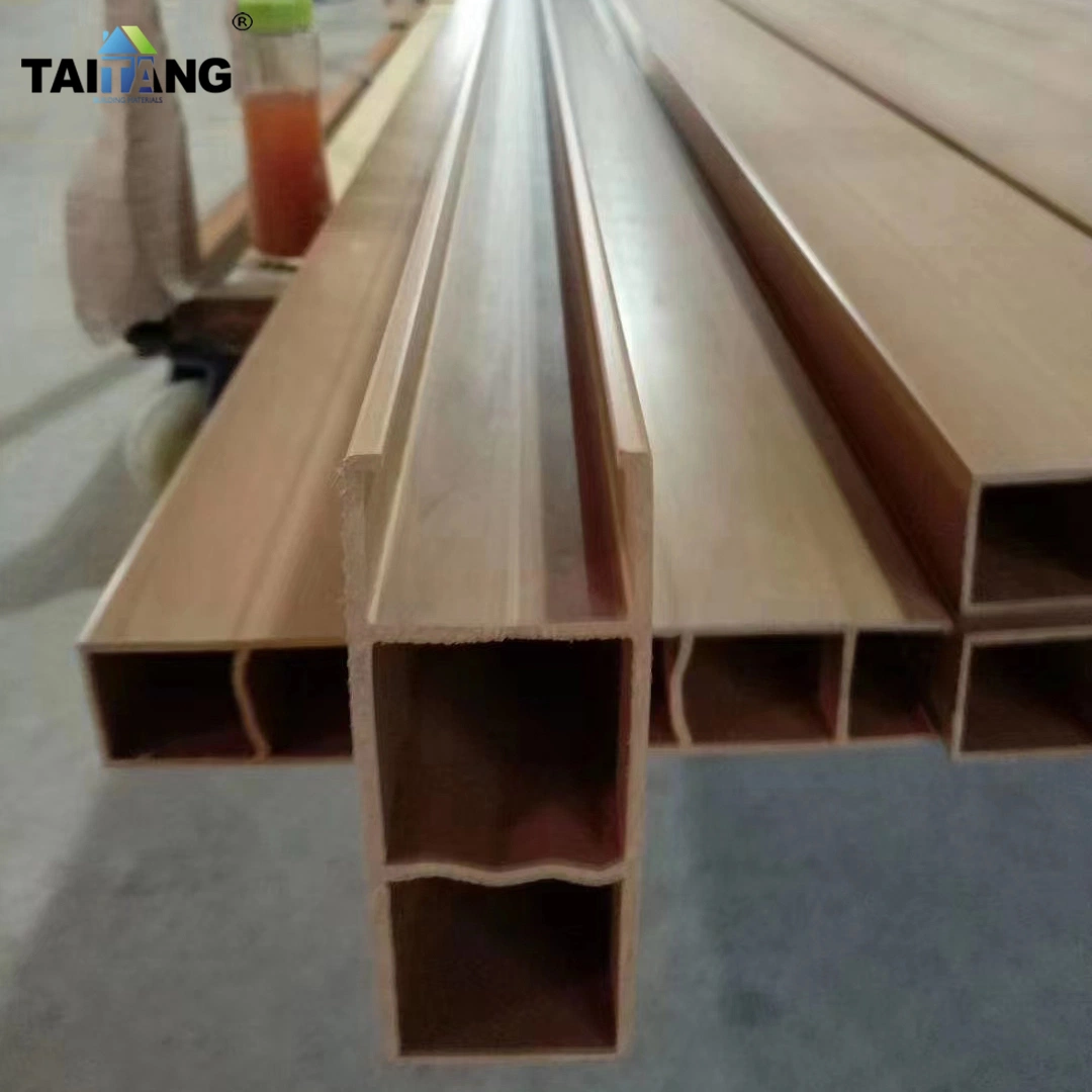 Outdoor WPC Great Wall Solid Wood Partition Wall Cladding WPC Board