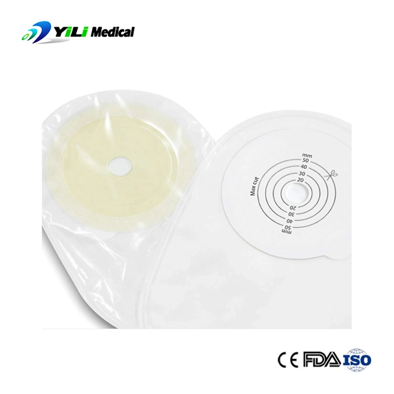 Factory Supply Medical Disposable Colostomy Bag with Ostomy Wound Care Medical Equipment