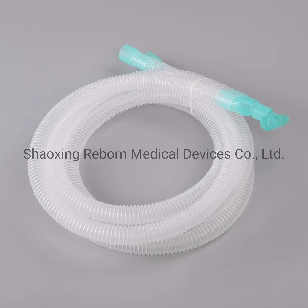 CE and ISO Marked High Quality Disposable Corrugated Anesthesia Circuit for Hospital Use