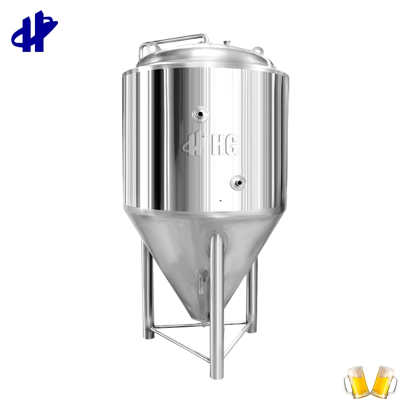 1000L 2000L 3000L 5000L 10000L 20000L Stainless Steel Jacketed Conical Beer Fermenter Tank