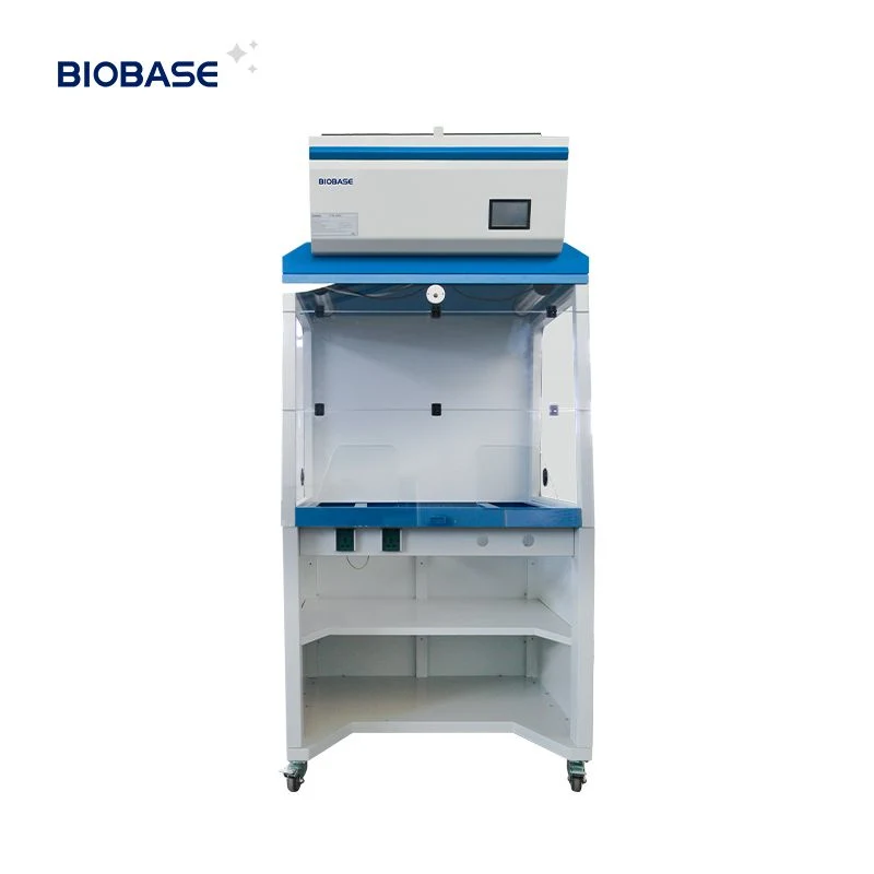 Armário de extracção de gases para laboratório Biobase, sem conduta, para purificação do ar