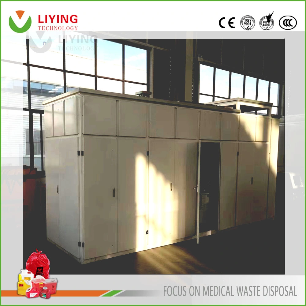 Eco-Friendly Medical Waste Microwave Disinfection Disposal Equipment