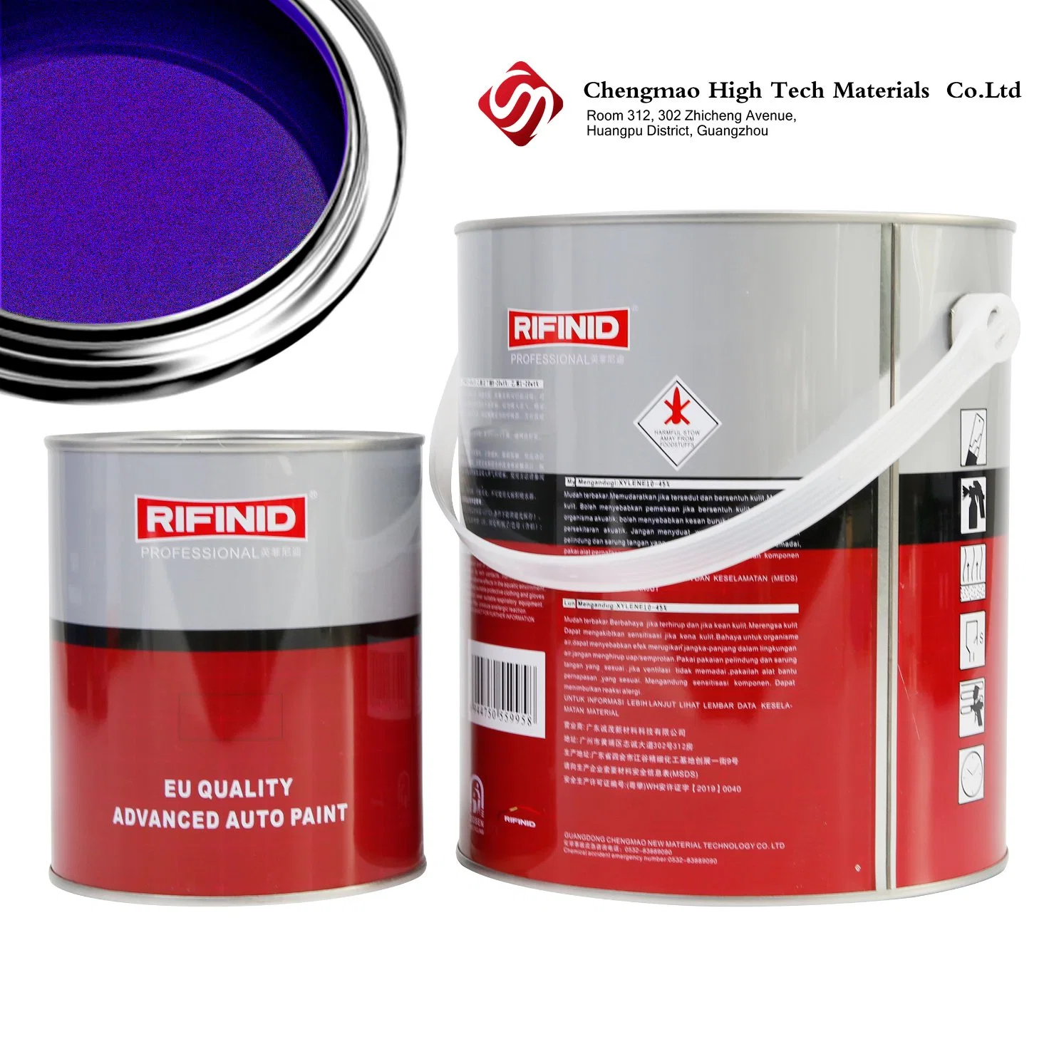 Car Paint Suppliers 1K Pearl Color Automotive Refinish Hot Sale High Quality Automobile Paint for Car