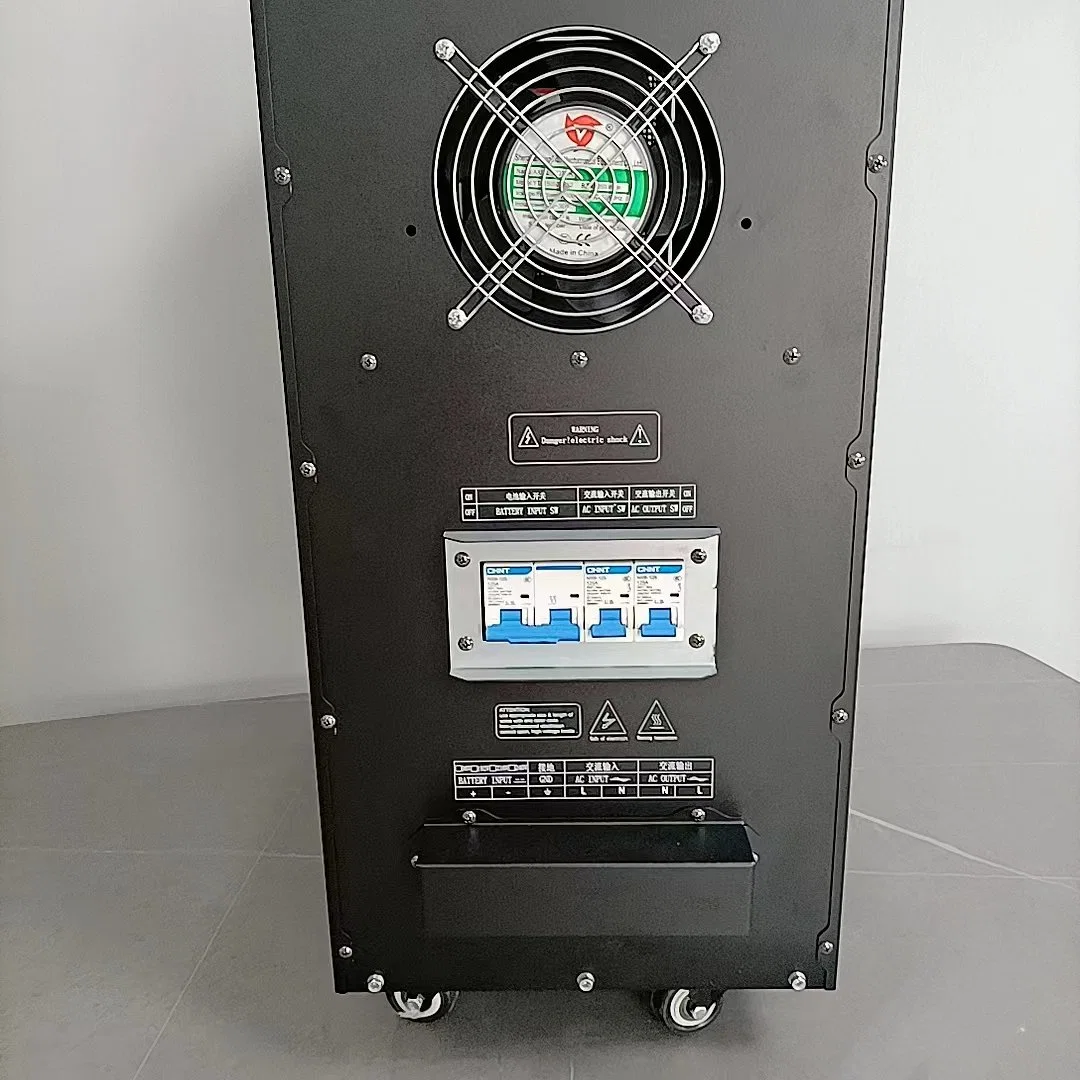 The 8000W-96V Solar Inverter Serves as an Uninterruptible Power Supply for The UPS