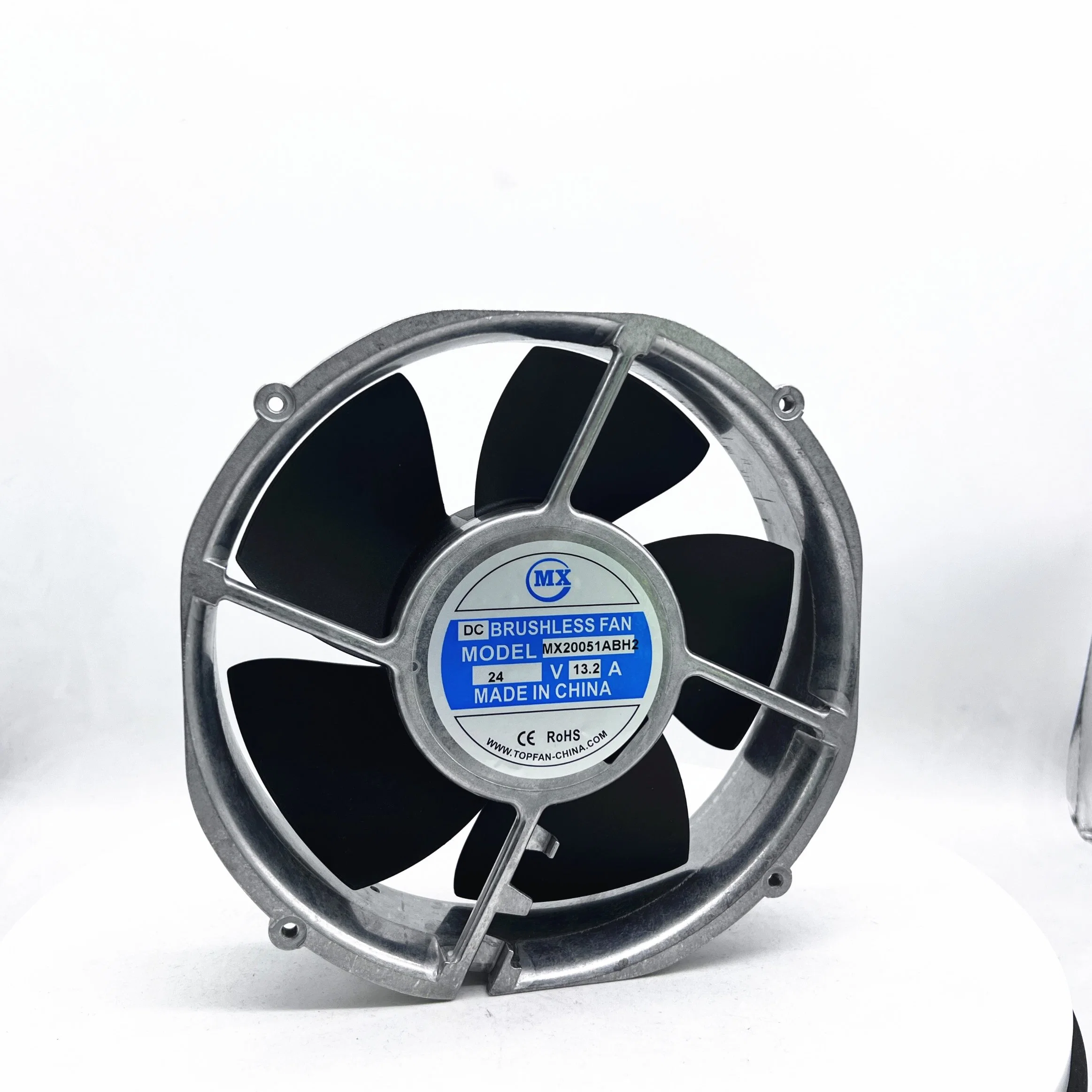 200mm High Air Flow Cooling Fan 24V 48V 5000rpm 4.7A DC Industrial Fan for Charging Equipment