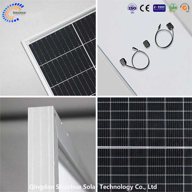 450W 440W 430W 420W MBB 9Bb 144PCS Media celda Corte Mono Panel Solar PV Alta Potencia 1000/1500VDC Energía Solar Panel