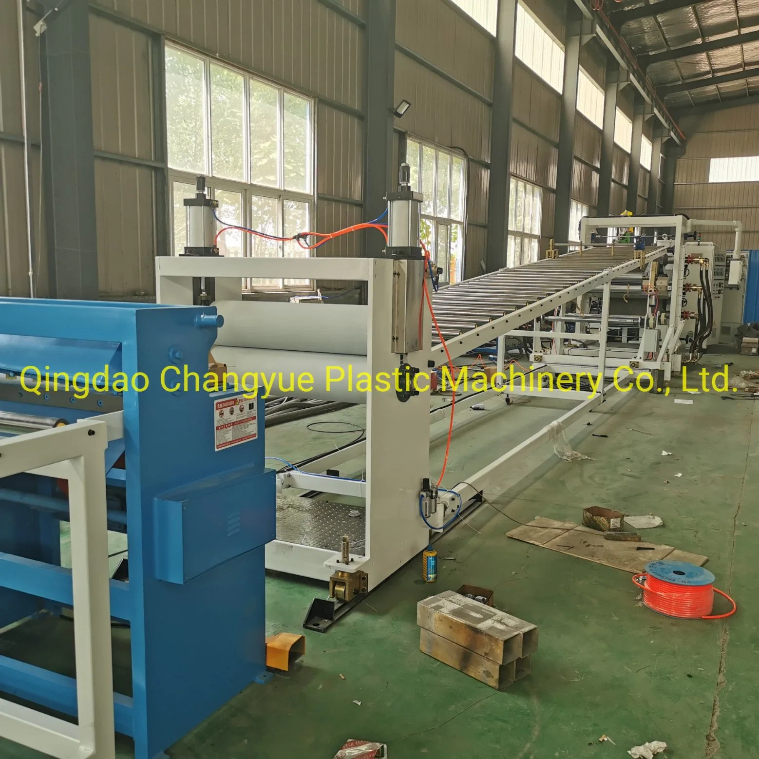 Plastic PP PE PS ABS PMMA Sheet Extrusion Production Line for Thermoforming / Plastic Sheet Making Machine / Plastic Extruder
