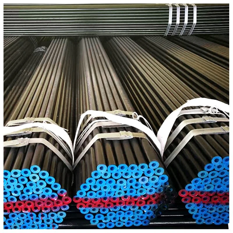 ASTM A106 Gr. B Sch 40 80 160 Carbon Steel Seamless Tube ASME B36.10 PE Coated or Black Painted Smls Steel Pipe