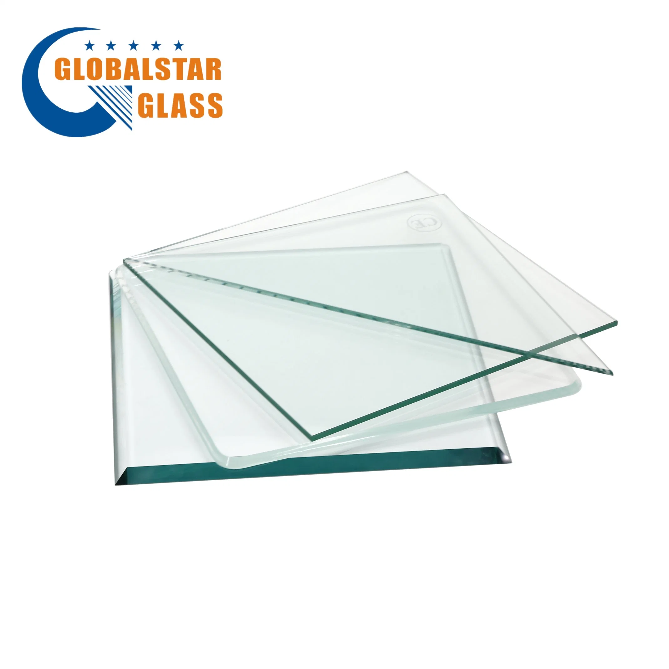 3-19mm Ultra Clear gehärtetes Verbundglas/gehärtetes Türglas/Edge Poliertes Glas/matt Glas Gebäude Glas/Design Glas/Spiegelglas für Duschkabine