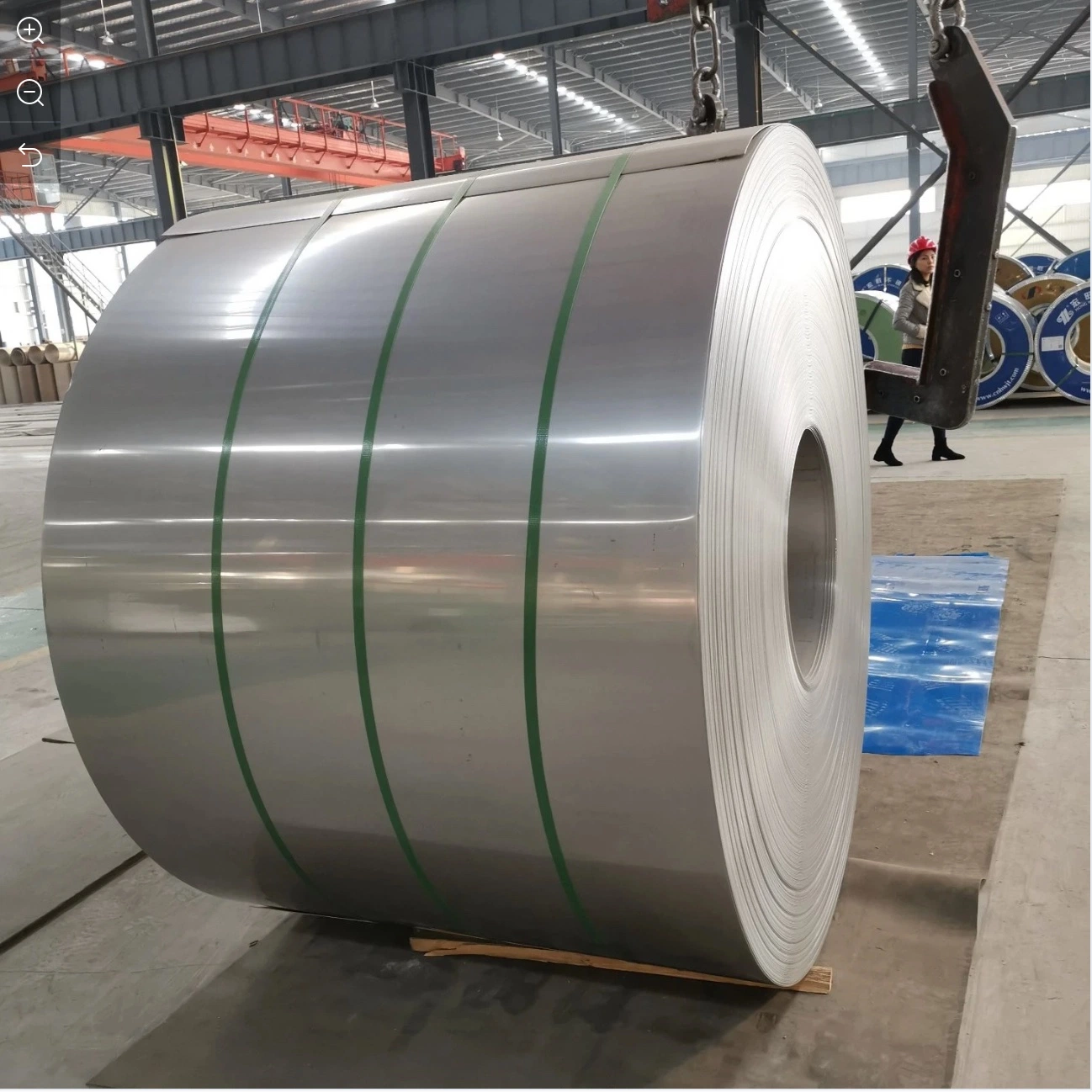 ASTM 304 201 410 420 430 316 904L Ss Steel 8K 2b No. 1 No. 4 Mirror Monel 400 K500 0.2 - 2mm 1200mm 1219mm 1250mm Stainless Manufacturer Steel Coil