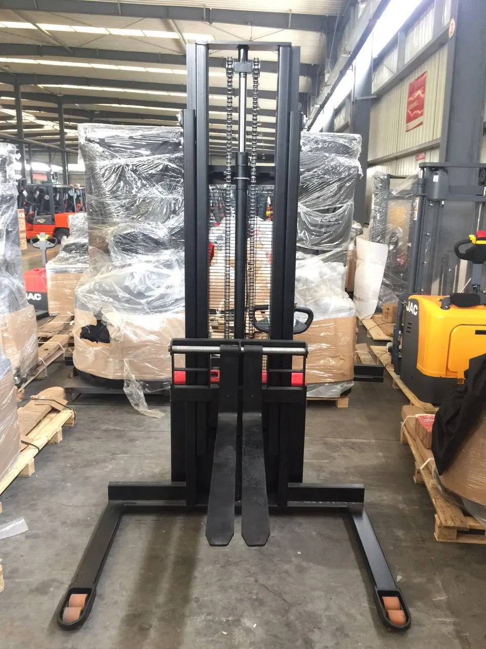 JAC Electric Stacker with 1200capacity with Cdd12 Model with Standing Type