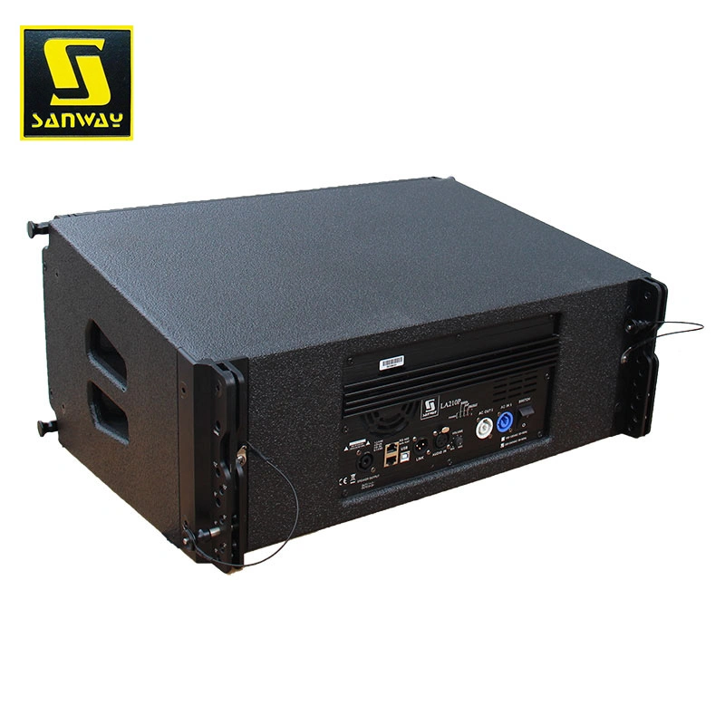 La210p&La18p Dual 10 Inch Active Self-Powered Line Array PA Speaker System Cabinet Loudspeaker Box