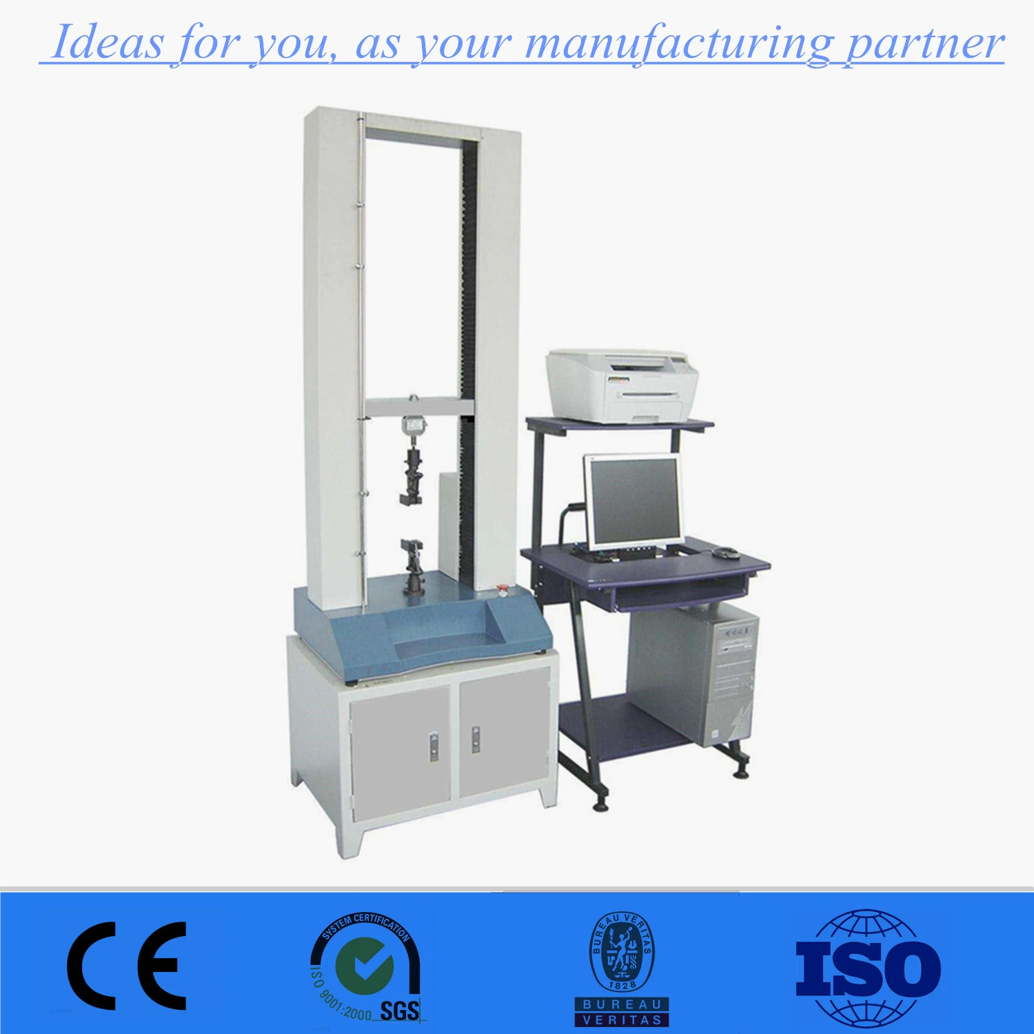 Computer Servo System Tensile Testing/Three-Point Bending Flexaral Universal Test Instrument