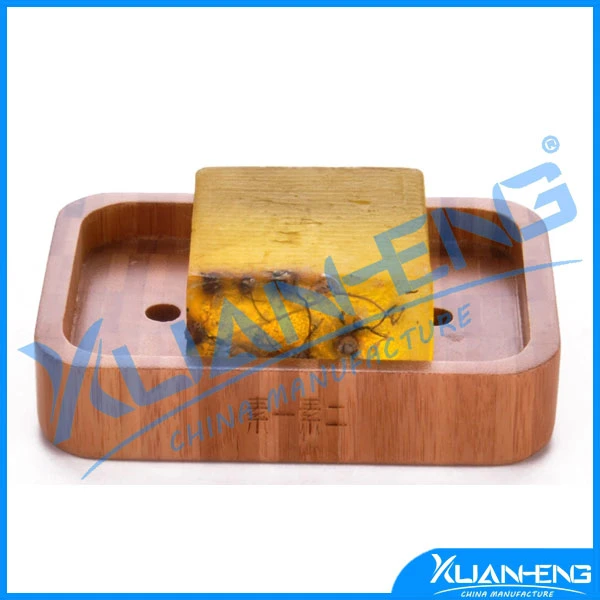 Bamboo Soap Holder Box Bathroom Accessories Wholesale