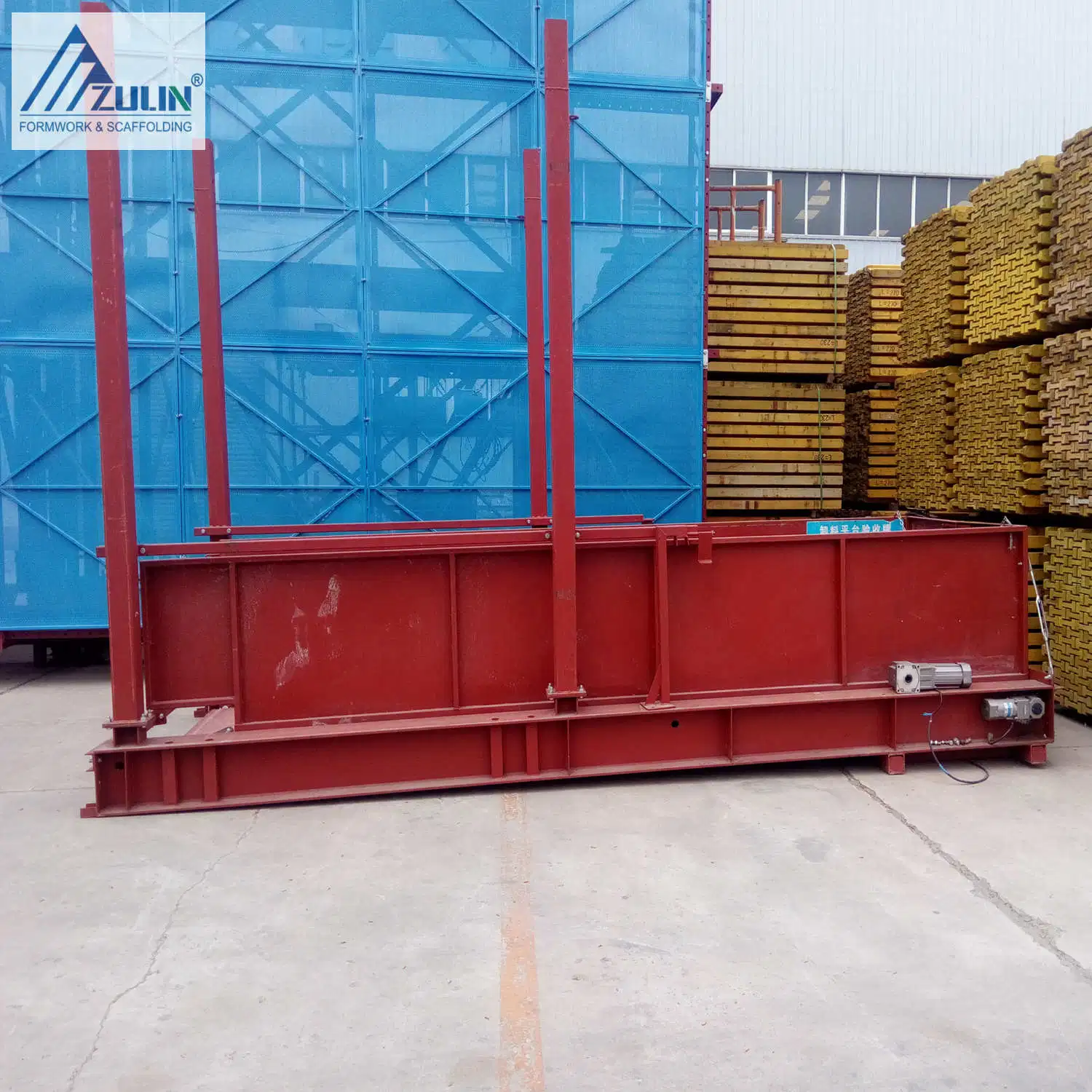 Across Floors Zulin Concrete Form Construction Formwork Material Lifting with Good Price