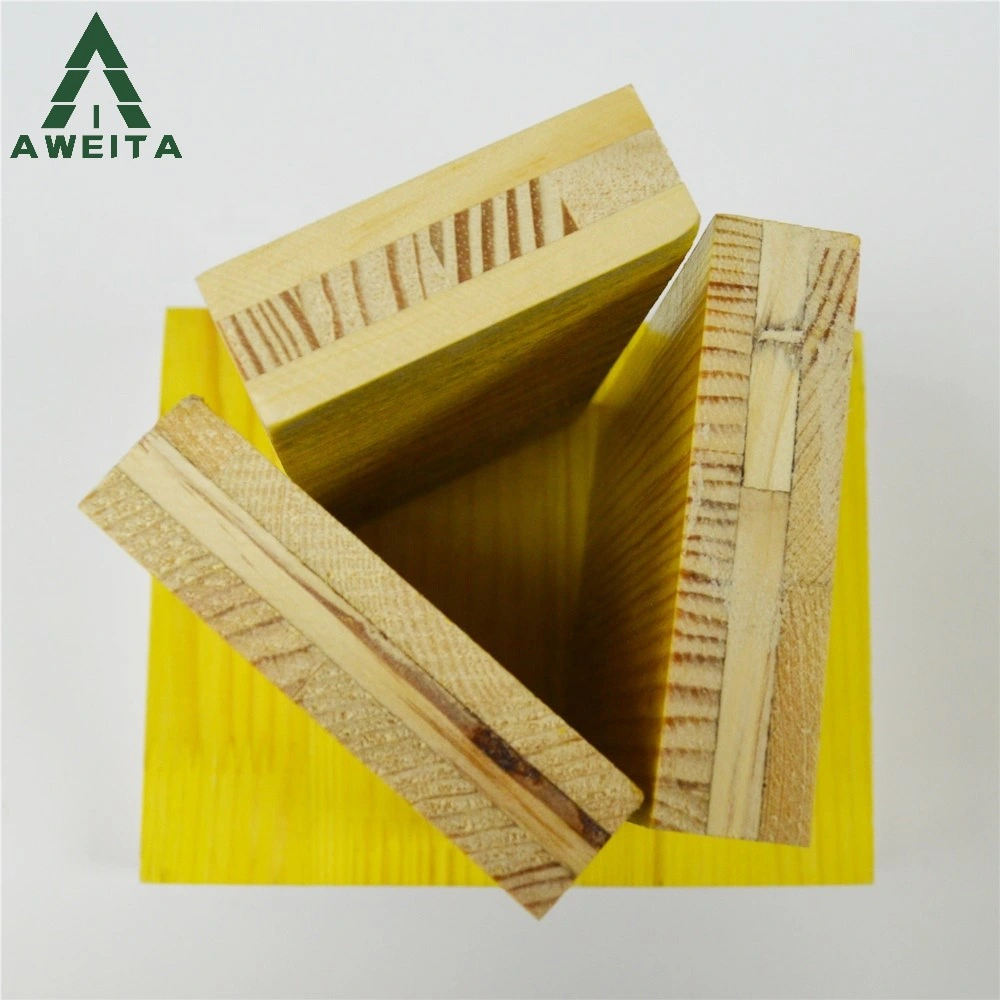 3-Layer Yellow Shuttering Plywood Building Material for Formwork Construction