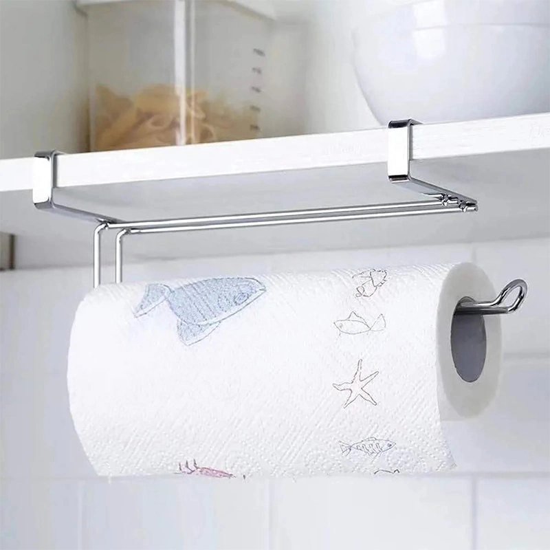 En vertu de l'argent contre des biens meubles serviette de papier tenture murale porte-outils pour le bain Détenteur Détenteur Détenteur de l'ustensile de film étirable