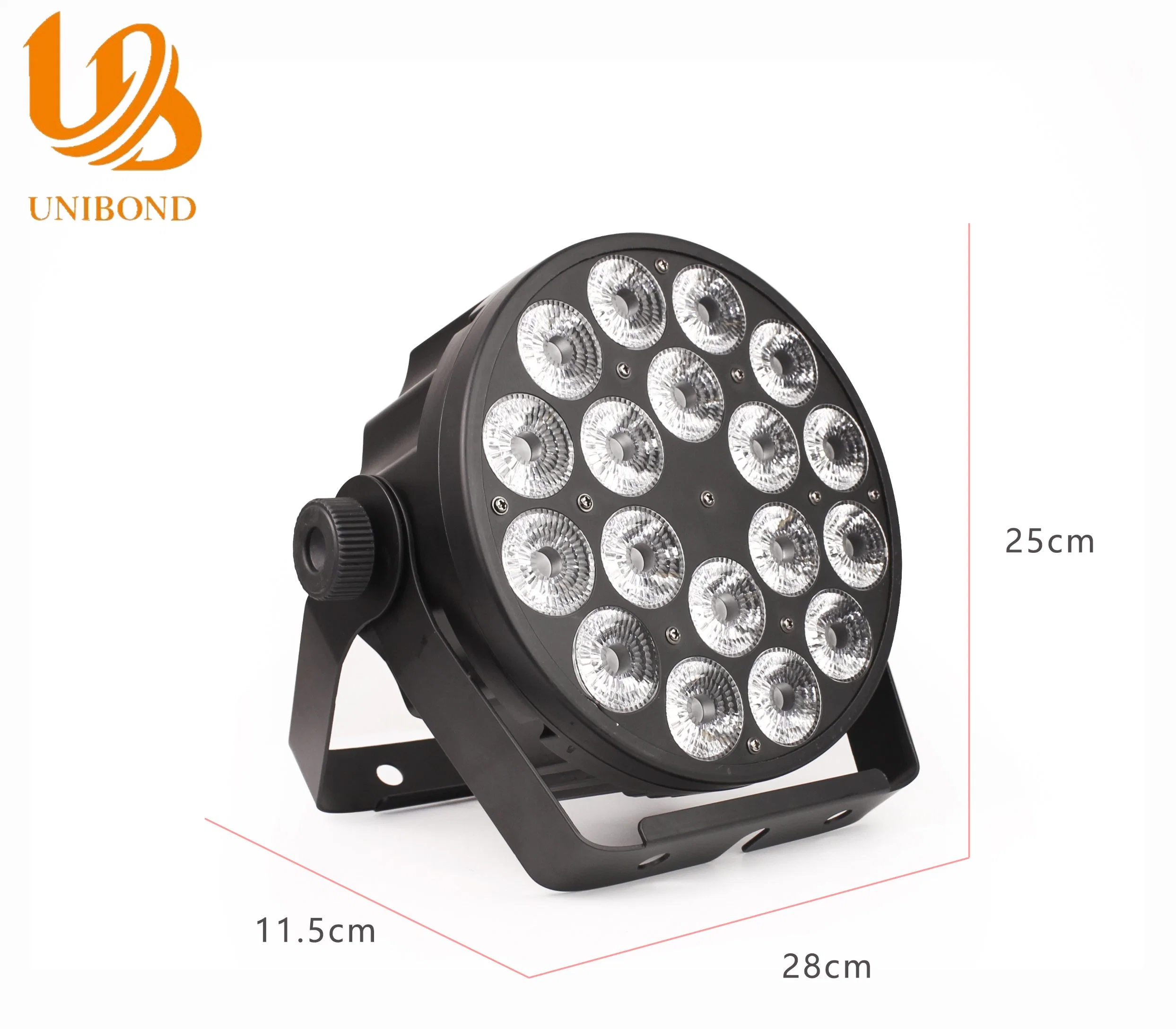 Profissional de vendas a quente 18X12W LED par Light RGB LED par Luz