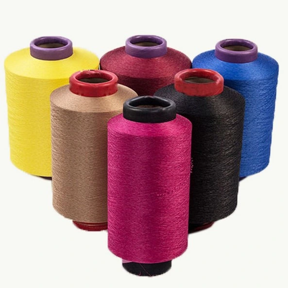 Polyester Multi Color Dope Dyed Yarn