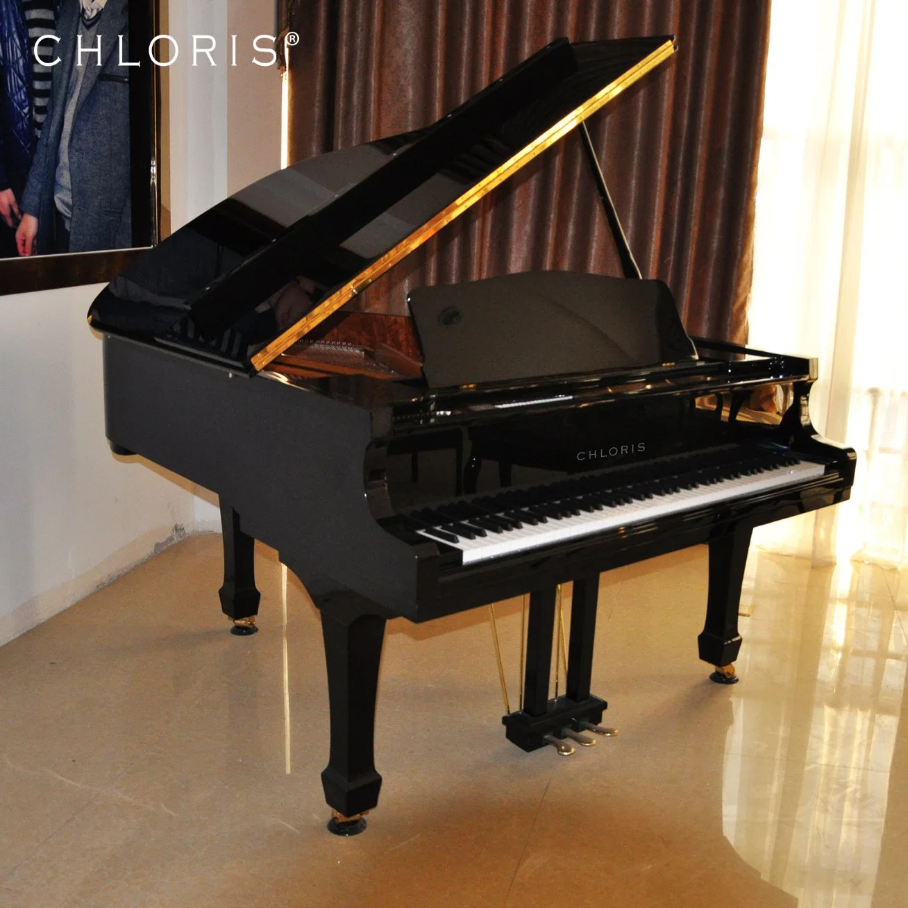 Chloris Acoustic Piano Grand Hg158e Good Quality and Cheap Prices From China