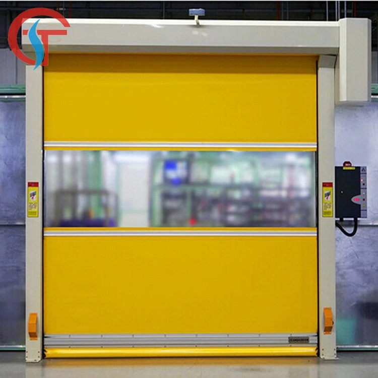 Auto Industrial PVC High Speed Sheet Shutter Door/Fast Roller Shutter Door (ST-001)