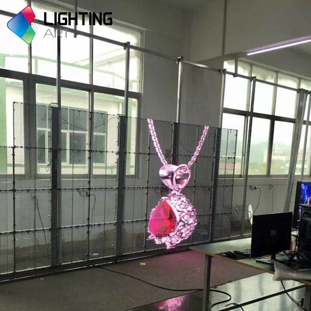 Outdoor Transparent LED Display Screen P12.5-8.3 Full Color LED Screen