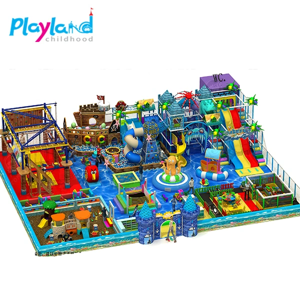 New Arrival Fascinating and Design Indoor Playground Hot-Sale Indoor Playground for Kiddie Adventure Course