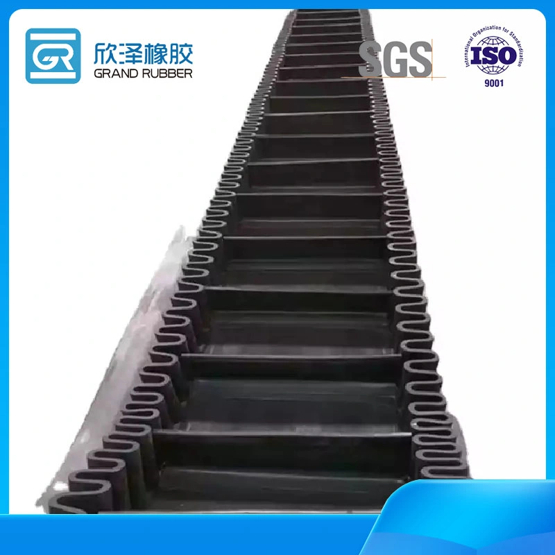 Coal Mine Ring Sidewall Conveyor Belt Corrugated Sidewall Conveyor Belt Ring Skirt Belt Corrugated Electronic Scale Belt