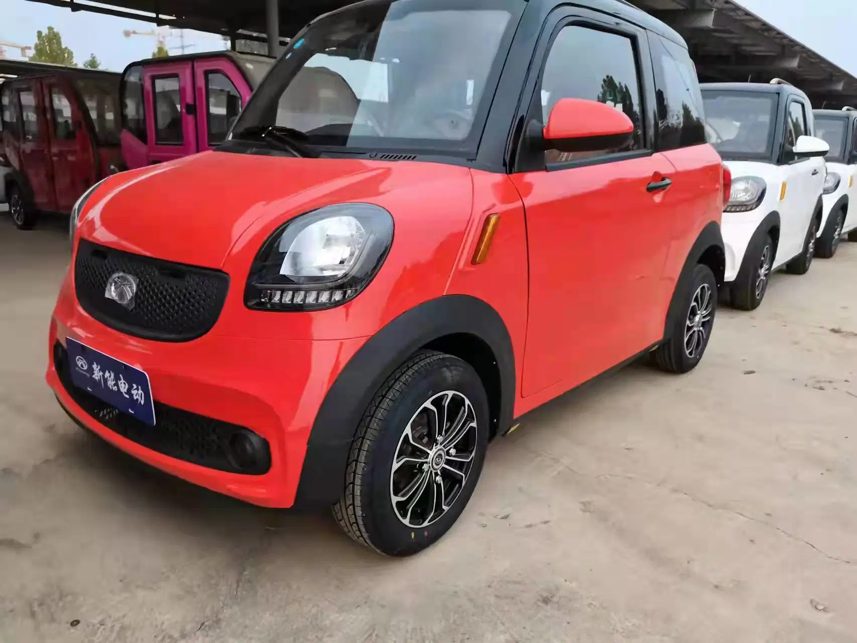 2022 New Style 4kw Electric Car Vehicle for Passenger Model H6 with LiFePO4 Battery