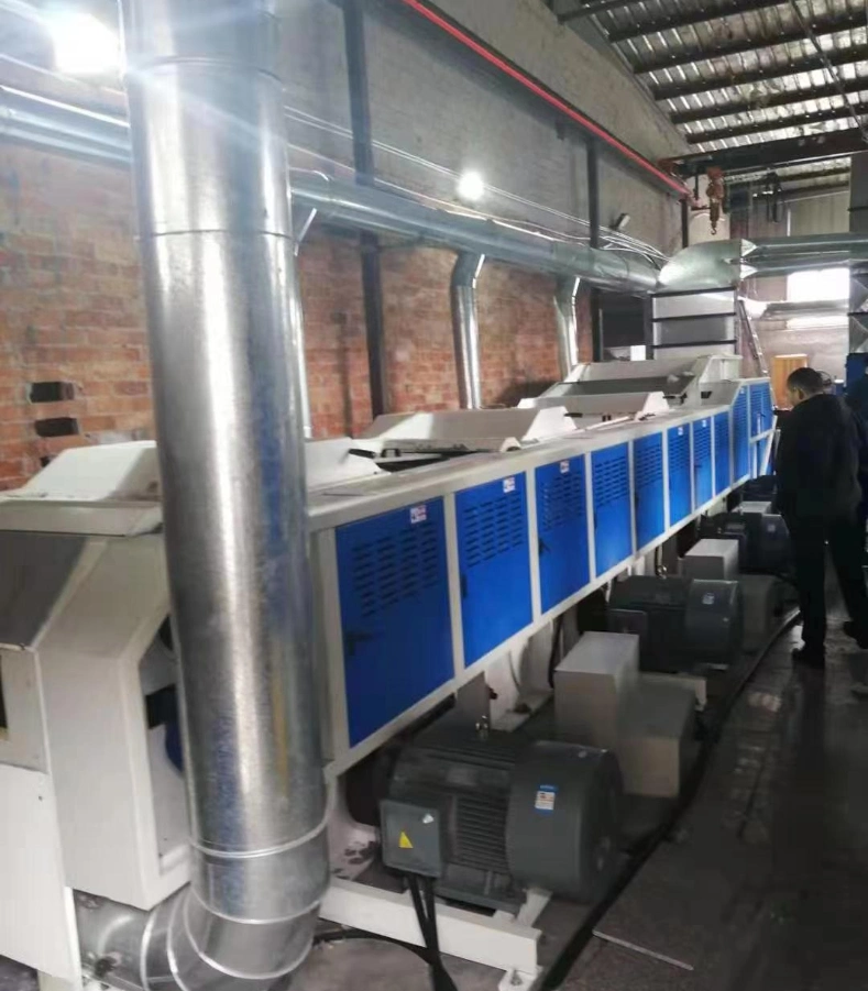 Manufacturers Direct Textile Waste Recycling Line to Recycle Used Clothes