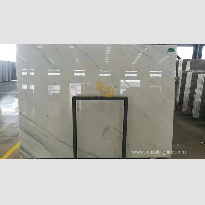 Natural Stone Tesla White Marble Stone for Kitchen/Bathroom/Countertop/Vanity Marble Factory