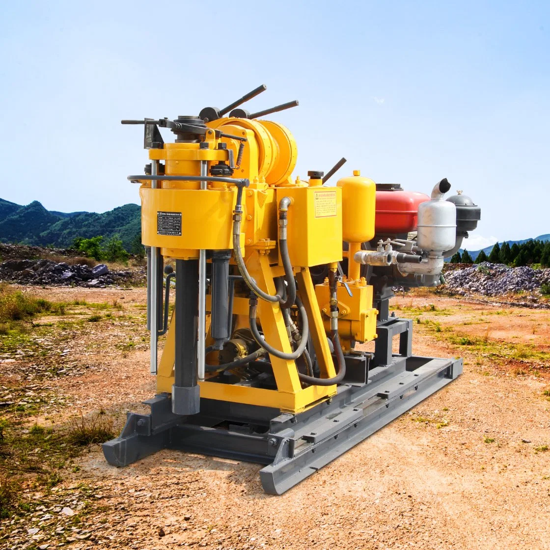 Mini Tractor remolque o montar los Equipos de Perforación pozo de agua